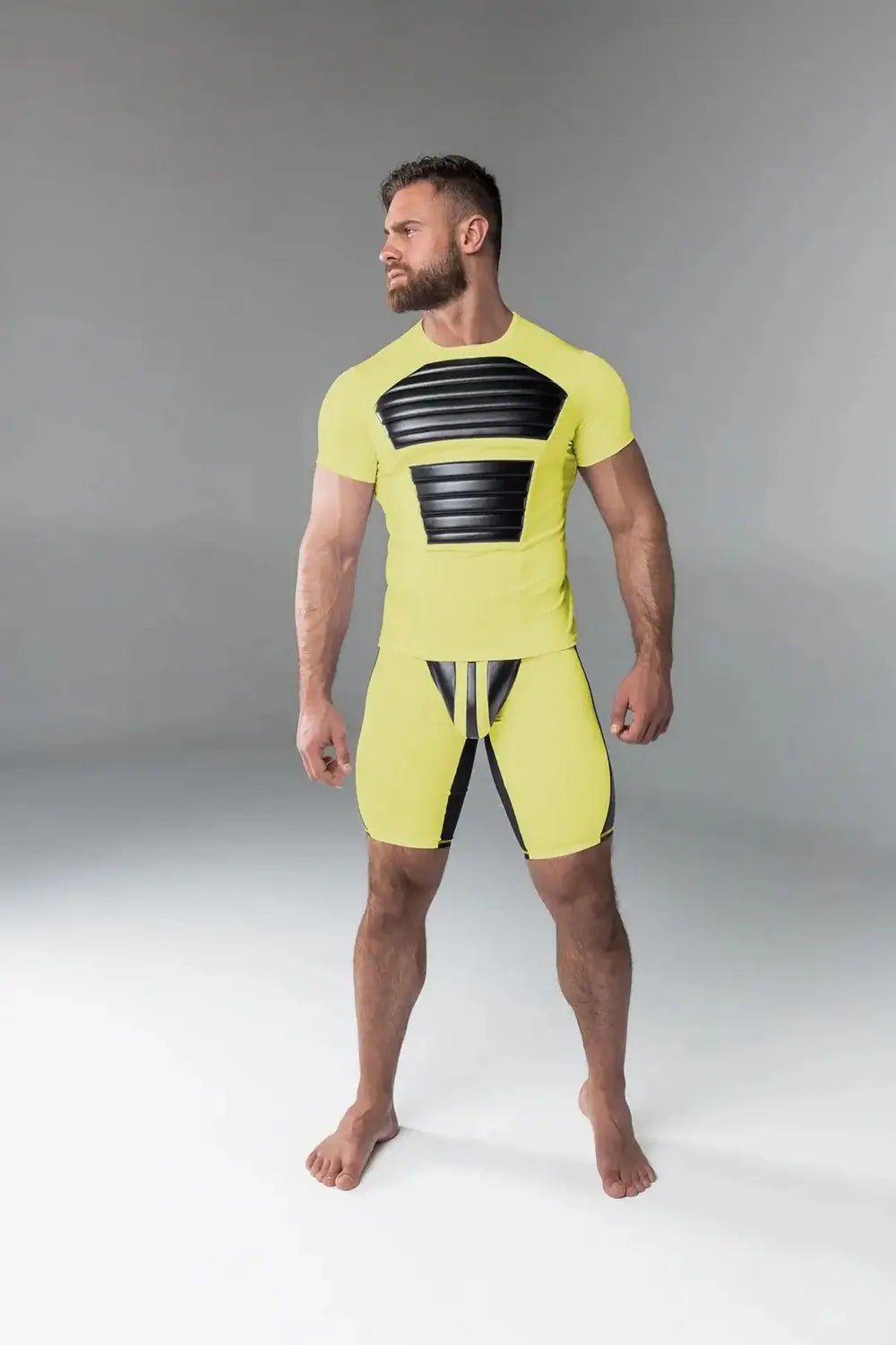 Armored. T-Shirt. Front Pads - Maskulo - MTS106-Y1 - Maskulo EU Global Online Store