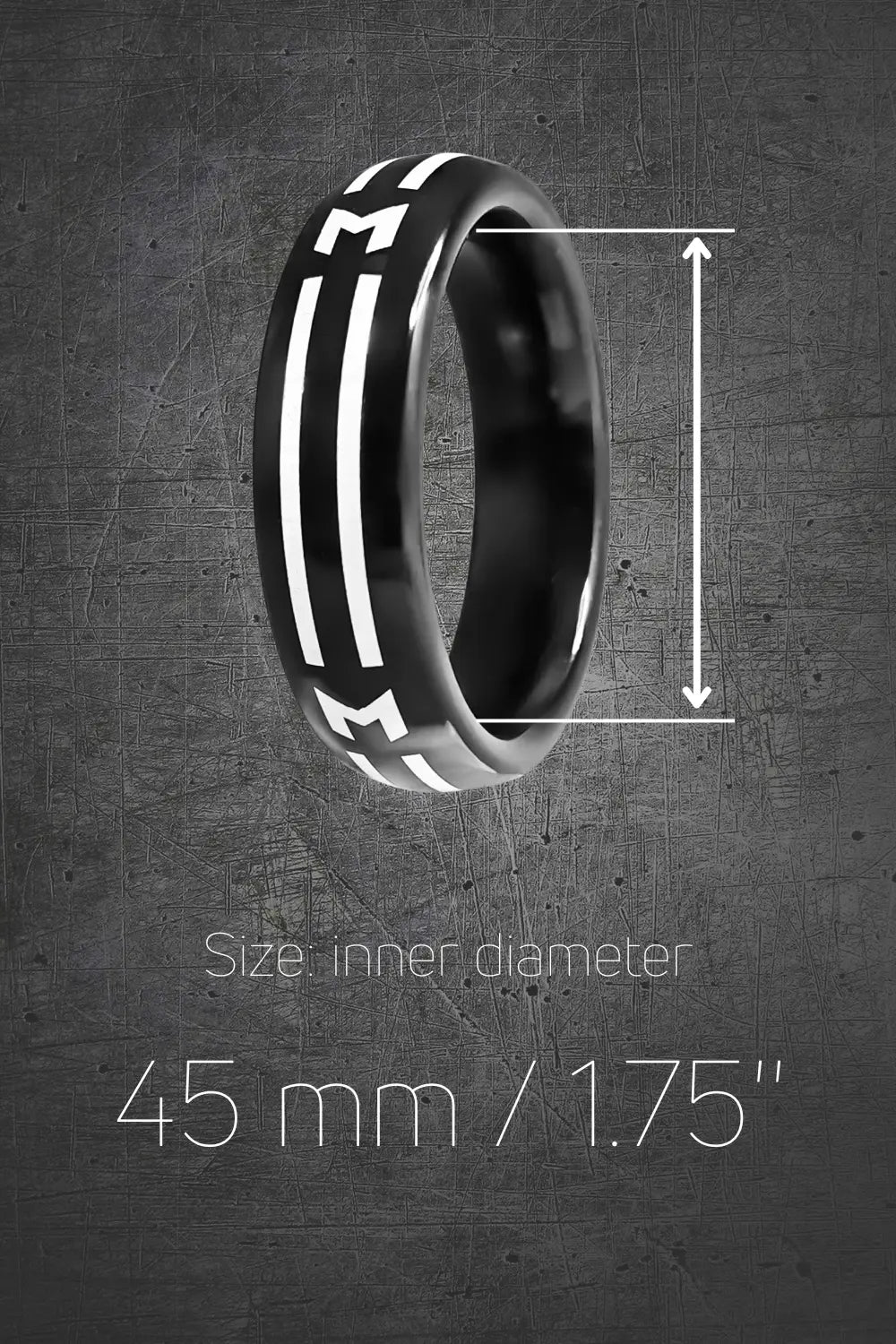 Black Maskulo M-Cock Ring accessory, designed for comfort and secure fit. High-quality material for enhancing pleasure and style.