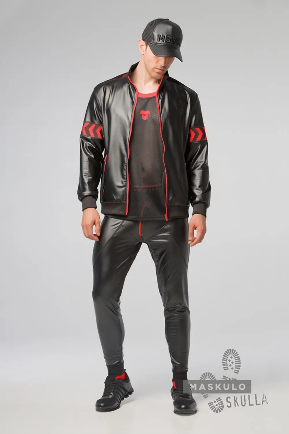 Skulla. Tank Top. Red - Maskulo - MTP116-Y1 - Maskulo EU Global Online Store