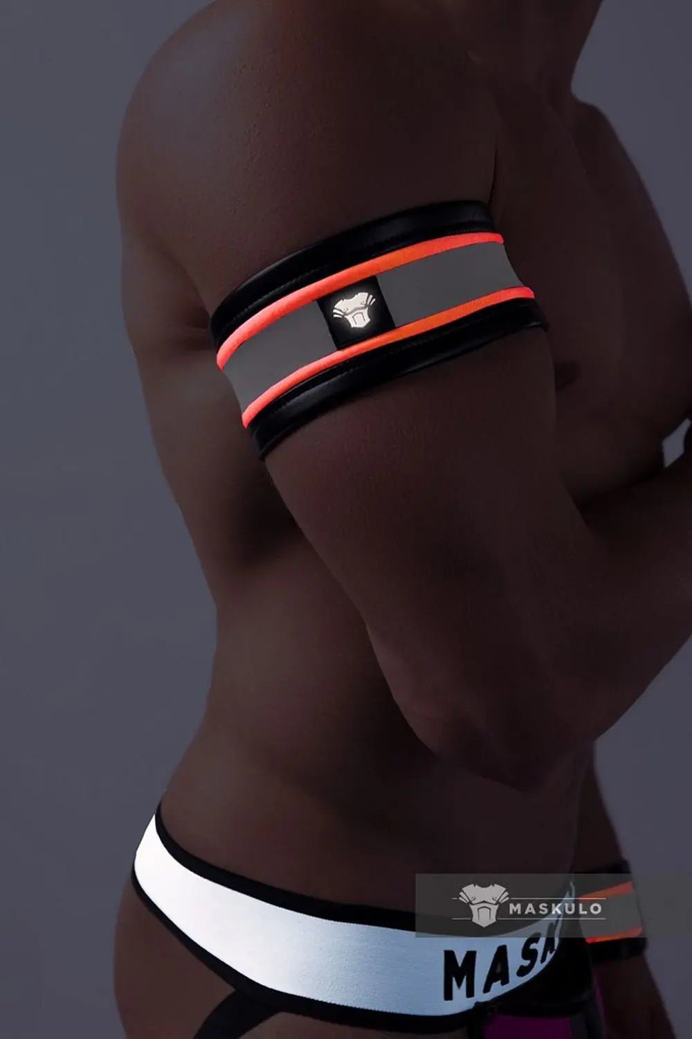 Youngero. Neon Biceps Band. Orange - Maskulo - MAC128-Y1 - Maskulo EU Global Online Store
