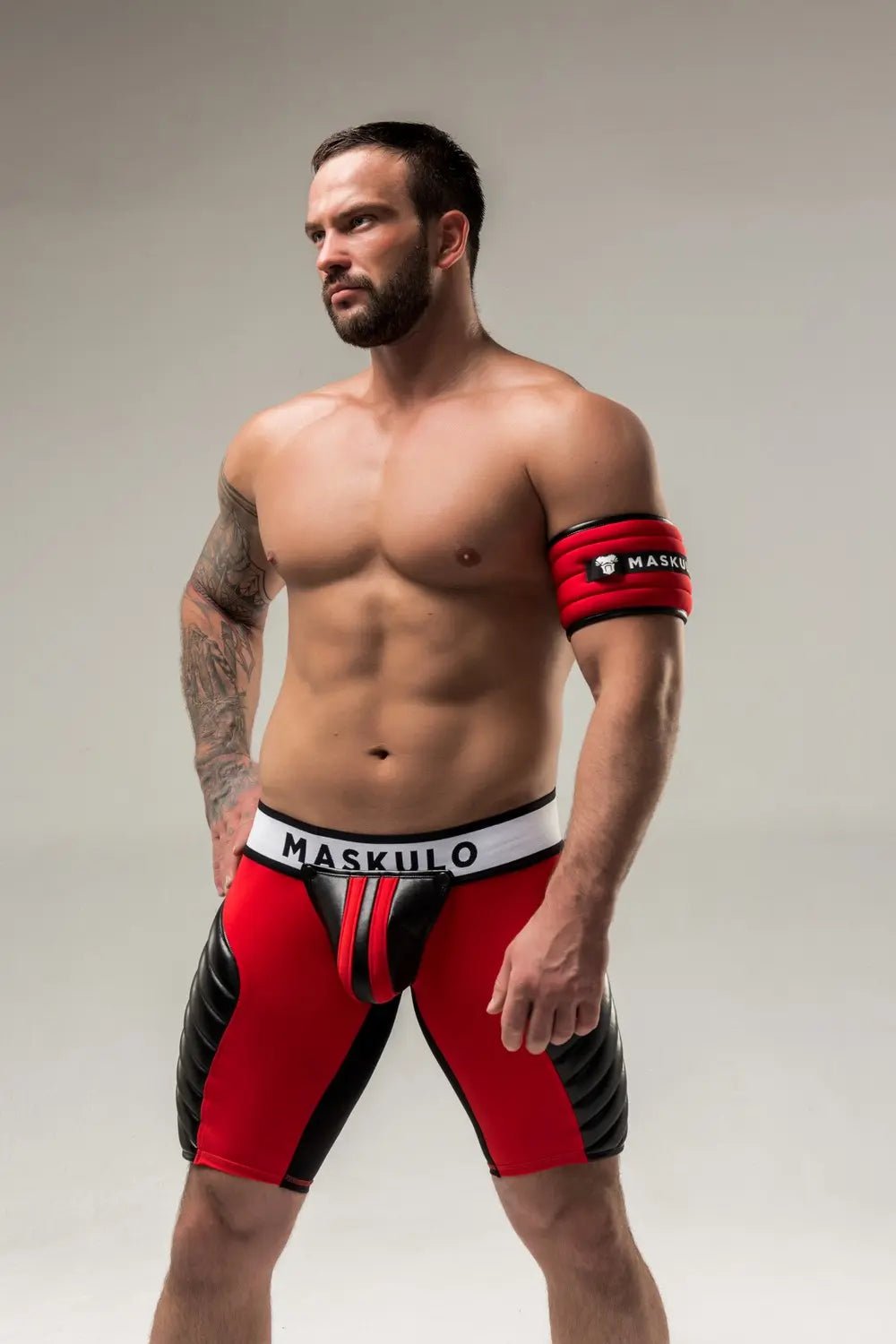 Armored. Biceps Band. Red - Maskulo - MAC161-Y1 - Maskulo EU Global Online Store