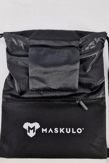 Maskulo Drawstring Bag, perfect for carrying accessories and gym gear. Available from Maskulo Global (EU) online store.