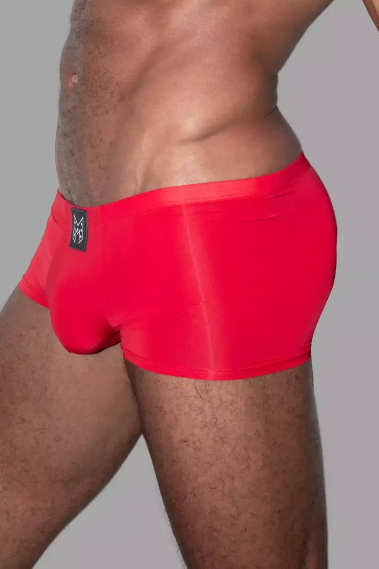 Ryan Ironsilk Tight Trunks in Red from Maskulo. Size L underwear for adults. Price 33. SKU MTR157-Y3. Comfortable, new condition.