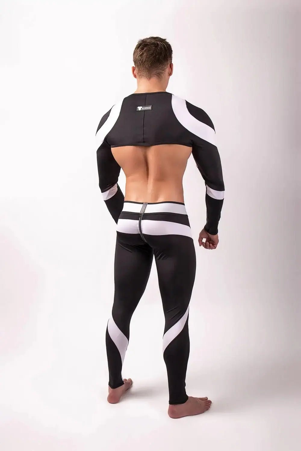 Youngero. Crop Top. Long Sleeves. White - Maskulo - MTP159-Y1 - Maskulo EU Global Online Store